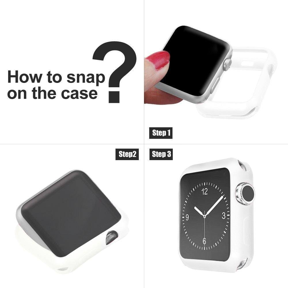 Soft Silicone Case for Apple Watch - Premium Apple Watch Accessories from Dressmycell.com - Just $15.00! Shop now at Dressmycell.com Soft Silicone Case for Apple Watch - Premium Apple Watch Accessories from Dressmycell.com - Just $15.00! Shop now at Dressmycell.com